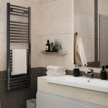 Полотенцесушитель RIFAR D-LINE 1500х500 электрический белый