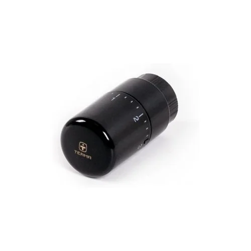 Термостатическая головка SLIM 30х1,5 RAL 9005 GLOSS