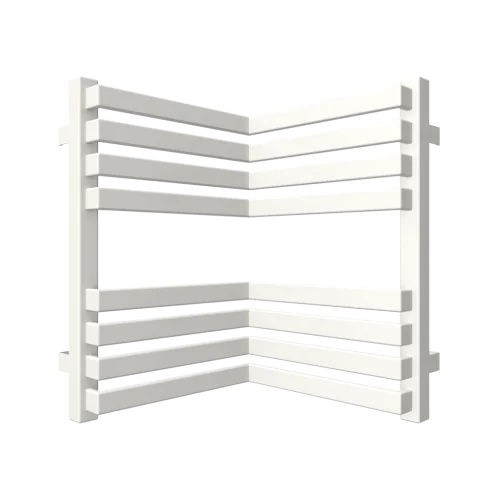 Полотенцесушитель TERMA Incorner 465-350 RAL 9016