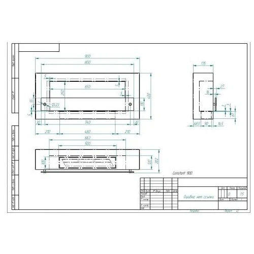 Биокамин Constant 900 (ZeFire)