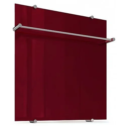 Электрический полотенцесушитель Flora 60x60 Бордовый