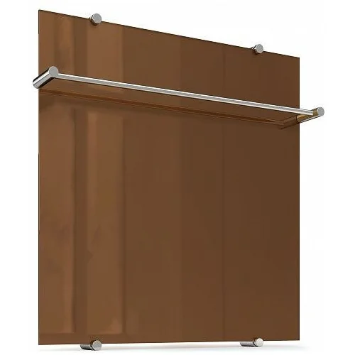 Электрический полотенцесушитель Flora 60x60 Коричневый