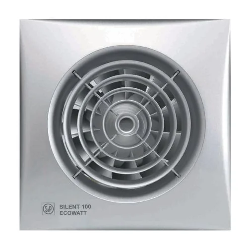 Накладной вентилятор Soler Palau SILENT-100 CDZ SILVER ECOWATT