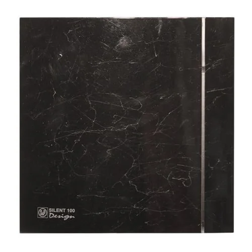 Накладной вентилятор Soler Palau SILENT-100 CZ MARBLE BLACK DESIGN 4C