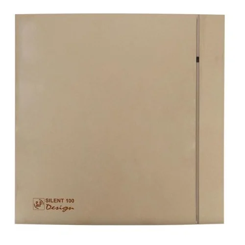 Накладной вентилятор Soler Palau SILENT-100 CZ CHAMPAGNE DESIGN 4C