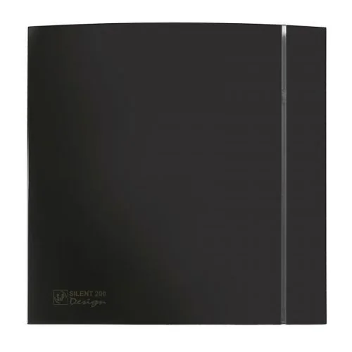 Накладной вентилятор Soler Palau SILENT-200 CZ BLACK DESIGN 4C