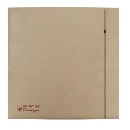 Накладной вентилятор Soler Palau SILENT-200 CZ CHAMPAGNE DESIGN 4C