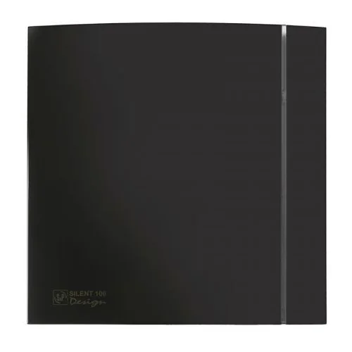 Накладной вентилятор Soler Palau SILENT-100 CRZ BLACK DESIGN 4C