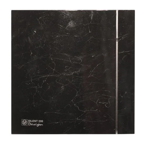 Накладной вентилятор Soler Palau SILENT-200 CRZ MARBLE BLACK DESIGN 4C