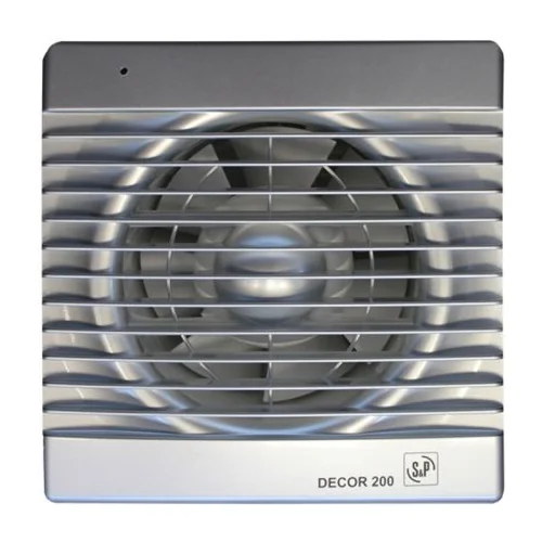 Накладной вентилятор Soler Palau DECOR-200C SILVER