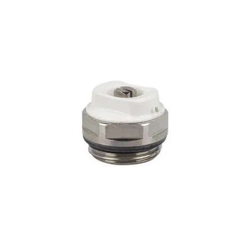 Ручной воздухоотводчик SR Rubinetterie 1/2", цвет никель