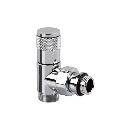 Угловой вентиль SR Rubinetterie Tondera, ручная регулировка 1/2"х3/4" E, цвет хром
