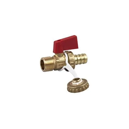 Кран сливной SR Rubinetterie со штуцером 1/2"
