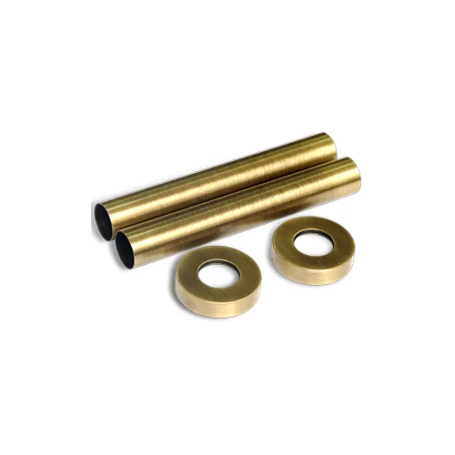 Комплект декоративных трубок SR Rubinetterie 70хD 18-20-1/2" цвет бронза