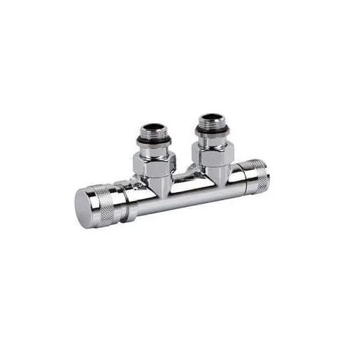 Узел нижнего подключения SR Rubinetterie угловой 1/2"х3/4"Е Хром (левый)