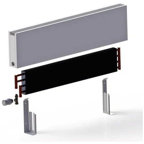 itermic Конвектор настенного крепления ITF.300.100.1300/W/RAL 9016 (789 Вт)