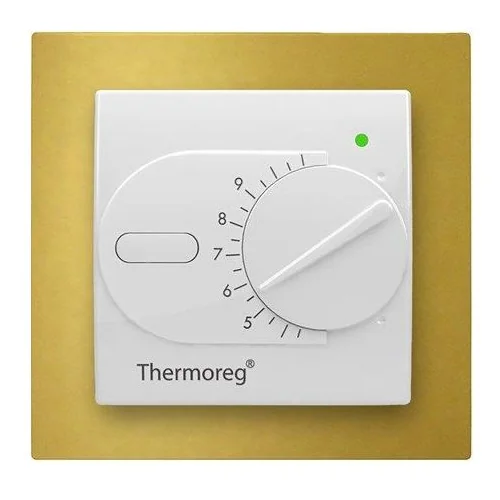 Терморегулятор Thermoreg TI-200 Design рамка Gold