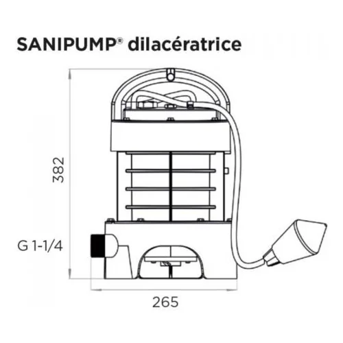 Санинасос SFA SANIPUMP VX