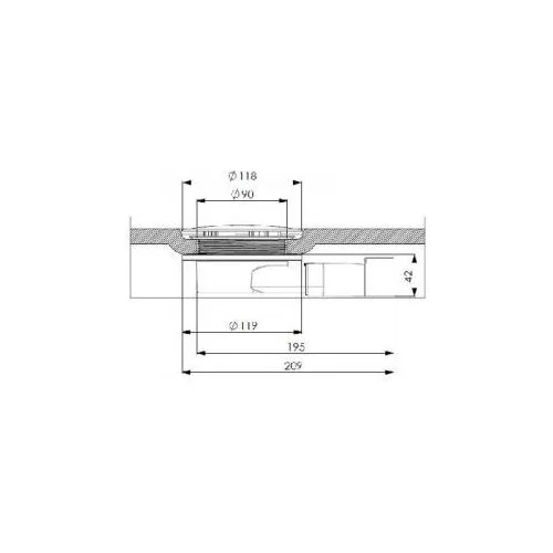 Санинасос SFA SANIDOUCHE FLAT