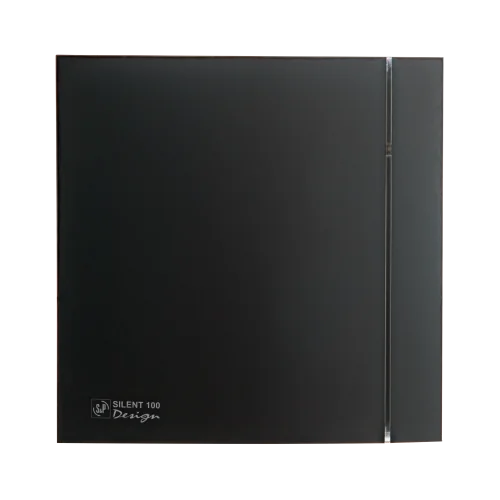 Накладной вентилятор Soler Palau SILENT-100 CZ MATT BLACK DESIGN 4C