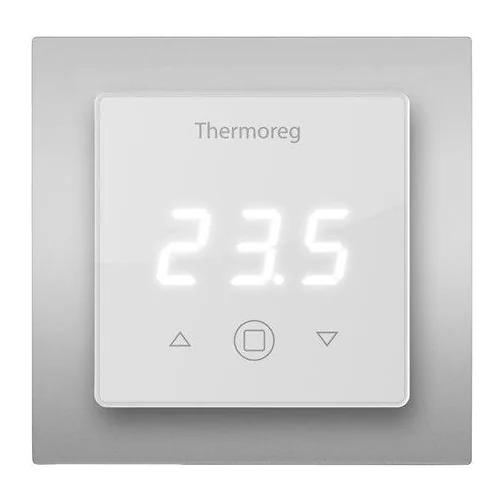 Терморегулятор Thermoreg TI-300 рамка Silver