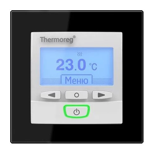 Терморегулятор Thermoreg TI-950 Design рамка Black