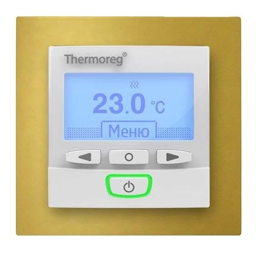 Терморегулятор Thermoreg TI-950 Design рамка Gold
