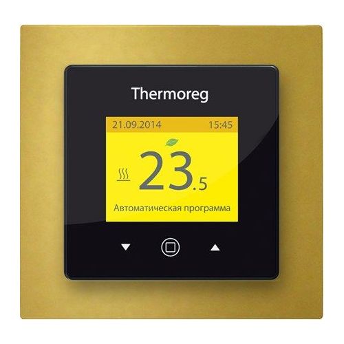 Терморегулятор Thermoreg TI-970 Black рамка Gold