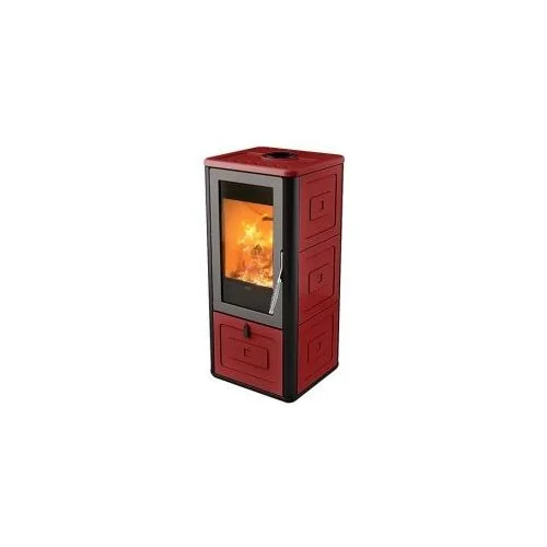 Печь-камин MCZ Chari Bordeaux