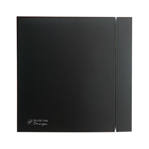 Накладной вентилятор Soler Palau SILENT-200 CZ MATT BLACK DESIGN 4C