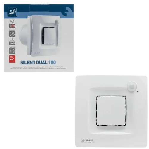 Накладной вентилятор Soler Palau SILENT DUAL 100
