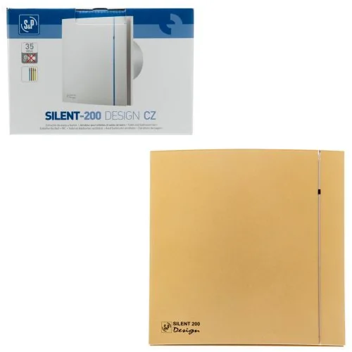 Накладной вентилятор Soler Palau SILENT-100 CZ GOLD DESIGN 4C