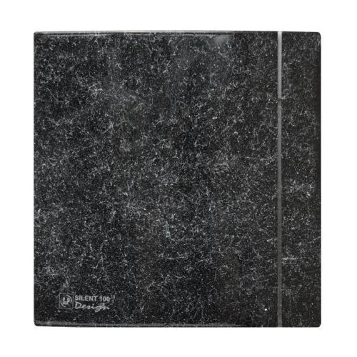 Накладной вентилятор Soler Palau SILENT-100 CZ MARBLE BLACK DESIGN 4C