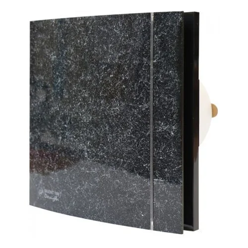 Накладной вентилятор Soler Palau SILENT-100 CZ MARBLE BLACK DESIGN 4C