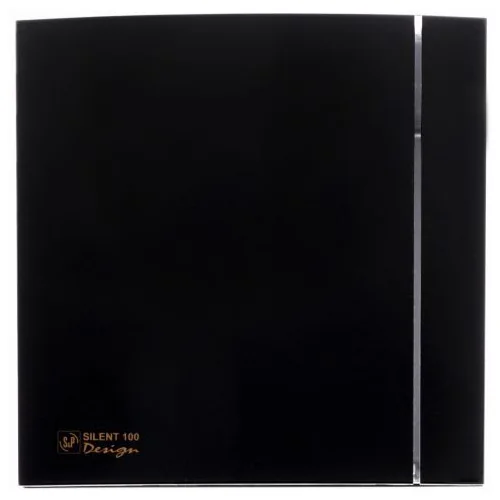 Накладной вентилятор Soler Palau SILENT-100 CZ BLACK DESIGN 4C