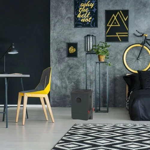 Мойка воздуха Boneco W400A антрацит, увлажнение+очистка+арома+ISS+Bluetooth+BONECO APP
