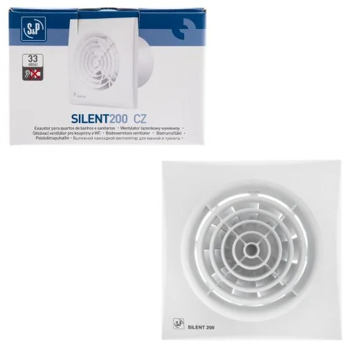 Накладной вентилятор Soler Palau SILENT-200 CZ