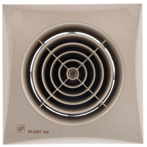 Накладной вентилятор Soler Palau SILENT-100 CZ CHAMPAGNE