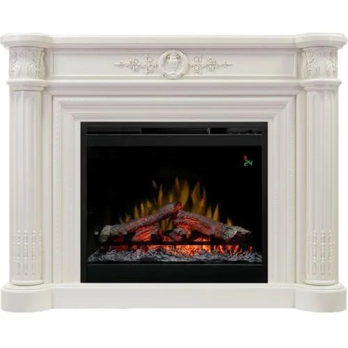 Каминокомплект Manor - Белый дуб с очагом Symphony 26'' DF2624L-INT