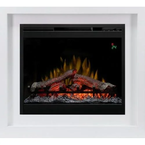 Каминокомплект Bronx - Белый с очагом Symphony 26'' DF2624L-INT