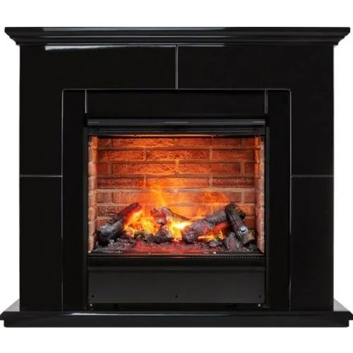 Каминокомплект Suite Black - Черный лак с очагом Engine 56-600 BB