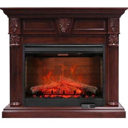 Каминокомплект Sheffield - Темная вишня с очагом Symphony 30'' DF3020-EU