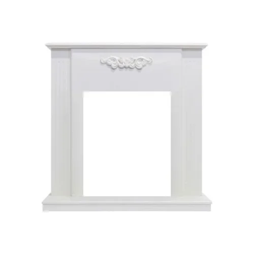 Каминокомплект Capri - Белое дерево делюкс с очагом Majestic FX M Brass