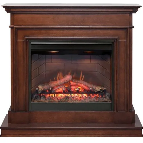 Каминокомплект Newport - Темный дуб с очагом Symphony 26'' DF2608-INT