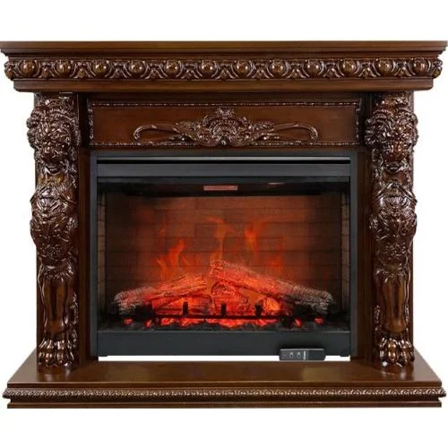 Каминокомплект Windsor - Темный дуб с очагом Symphony 30'' DF3020-EU