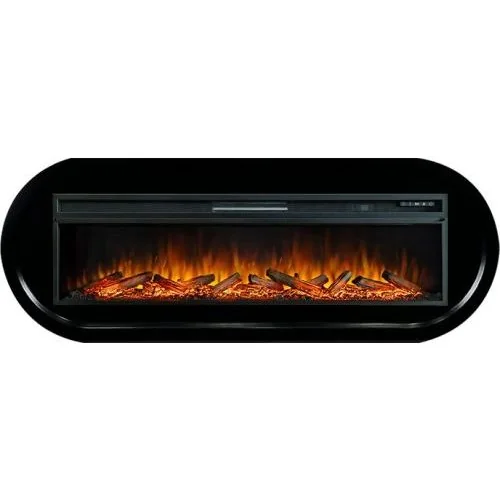 Каминокомплект Ellips - Черный с очагом Vision 60 LOG LED