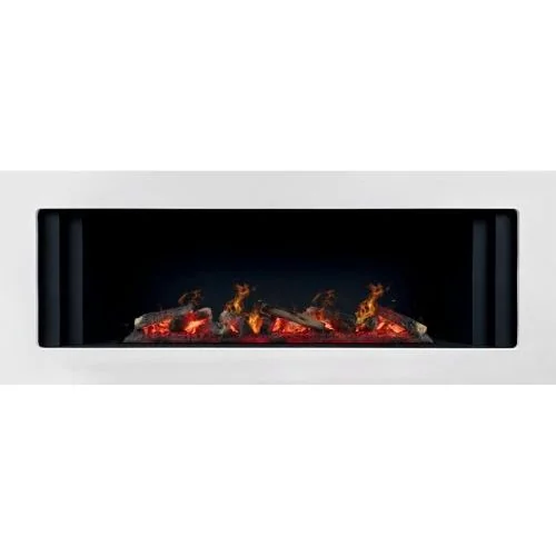 Каминокомплект Line CRM - Санд сноу с очагом Design L1000RF 3D PS/LOG