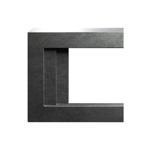 Каминокомплект Line CRM - Санд сноу с очагом Design L1000RF 3D PS/LOG
