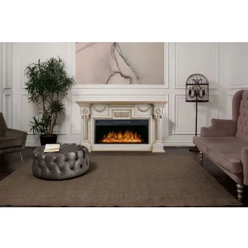 Портал Royal Flame London - Слоновая кость с патиной (26)