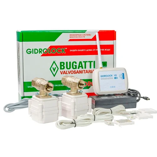 Комплект Gidrolock WIFI BUGATTI 3/4